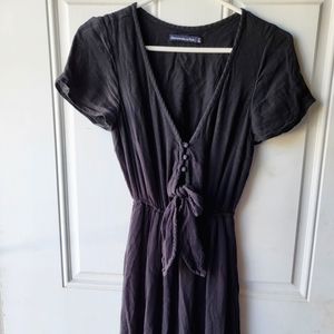 Abercrombie and Fitch Black Maxi Dress